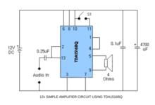 Mạch Khuếch Đại 12V Đơn Giản